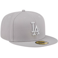 New Era Los Angeles Dodgers 59FIFTY Color Pack Fitted Cap - Grey