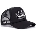 CORTEIZ ALCATRAZ TRUCKER HAT WHITE / BLACK