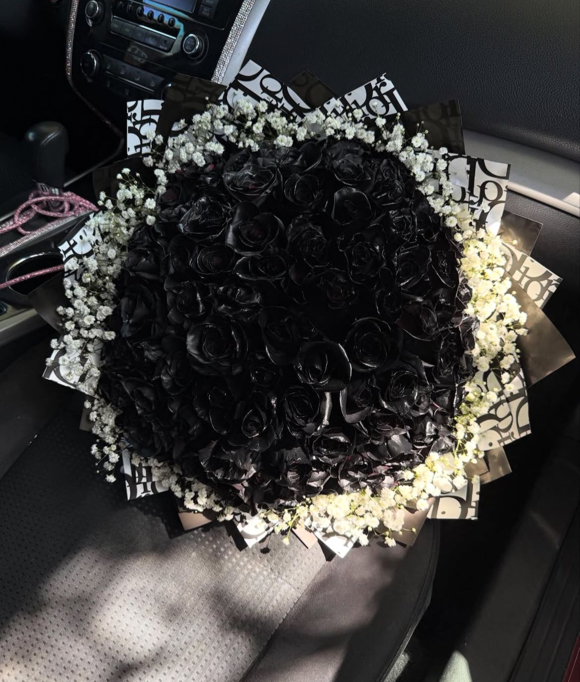 Glitter Flower Roses