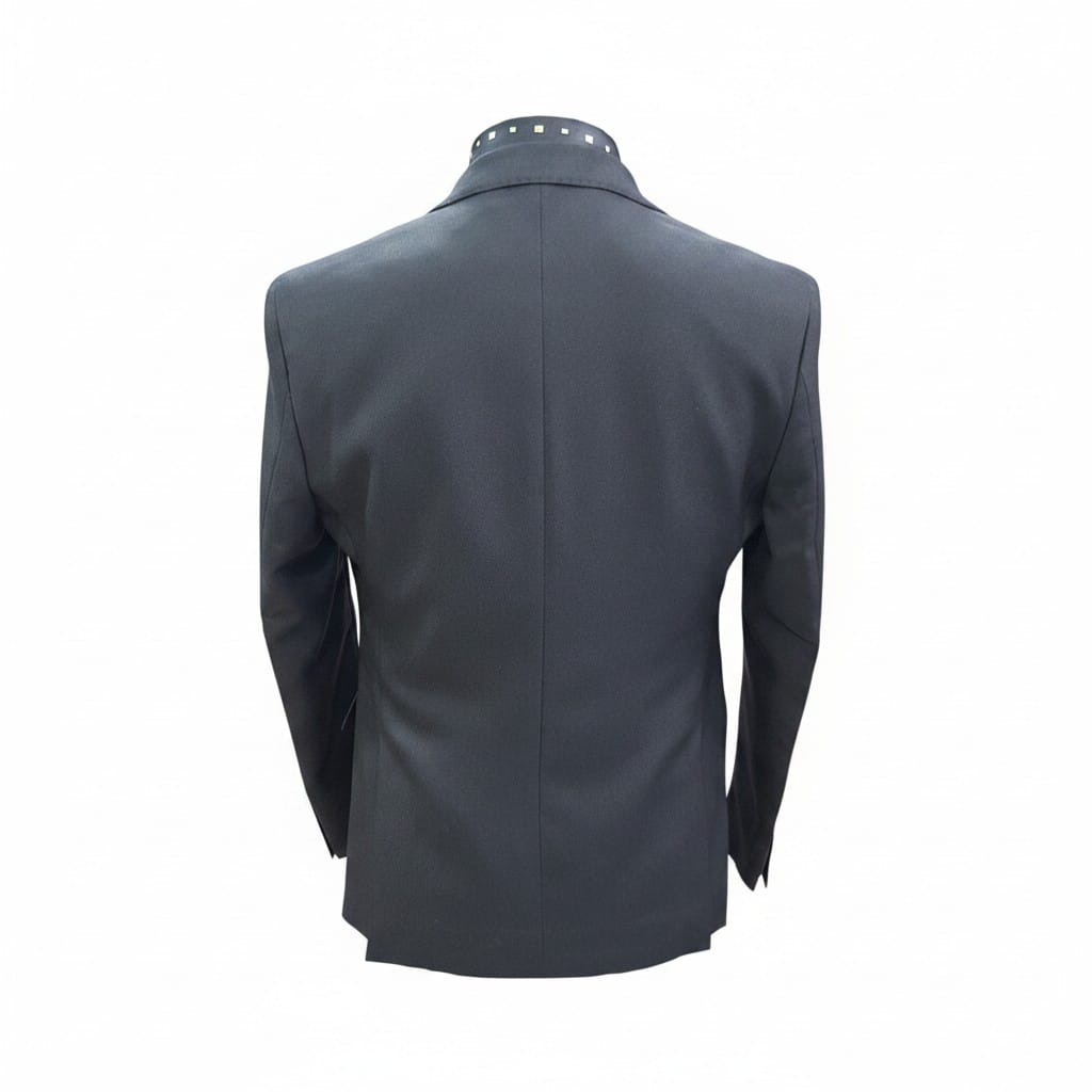 Men's 2 Piece Double Breasted Navy Suit