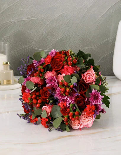 Pretty In Pink Mixed Flowers